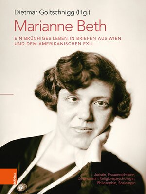cover image of Marianne Beth